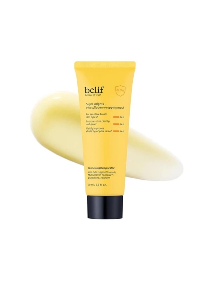 Mascarilla Facial Colágeno y Vitaminas Belif Peel Glow 70ml