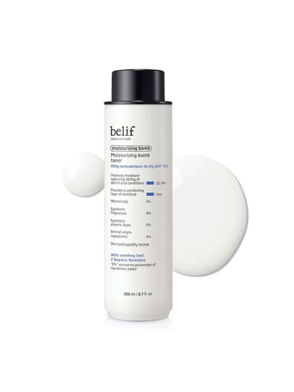Tónico Hidratante Intenso Belif Moisturizing Bomb 200 ML
